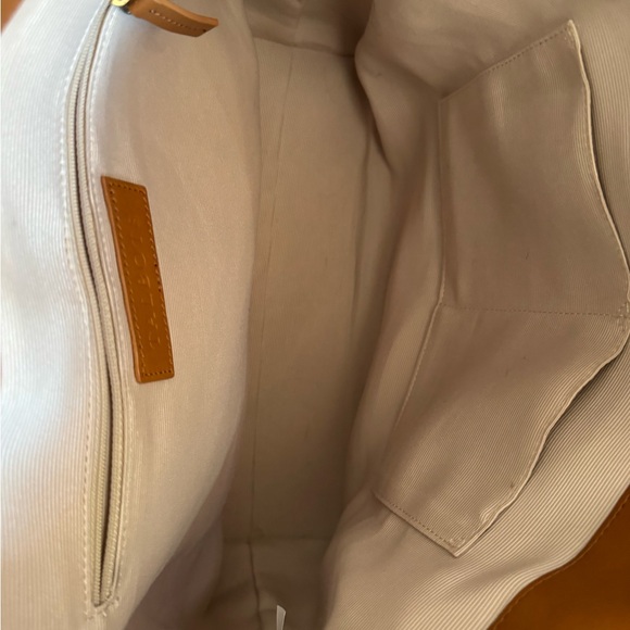 Talbots calf hair tote bag - Picture 2 of 3